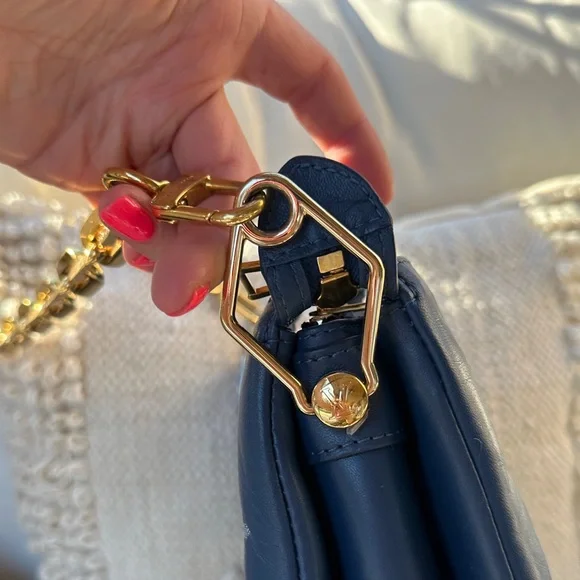 Louis Vuitton Navy Monogram Crossbody Bag - Picture 12 of 16